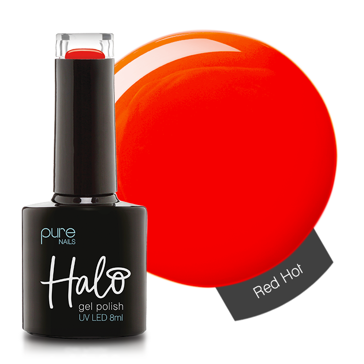 Halo Gel Polish 8ml Red Hot