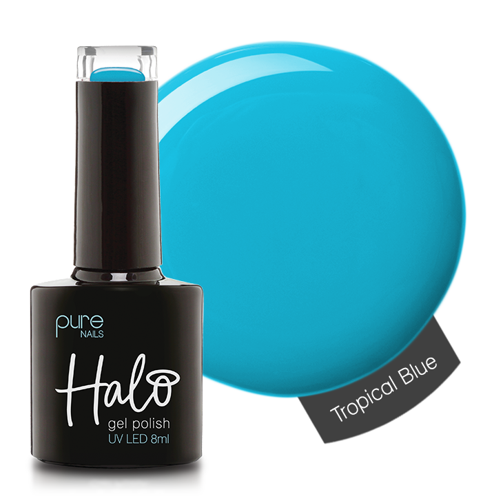Halo Gel Polish 8ml Tropical Blue