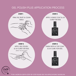 Halo Gel Polish Plus - Super Base Coat