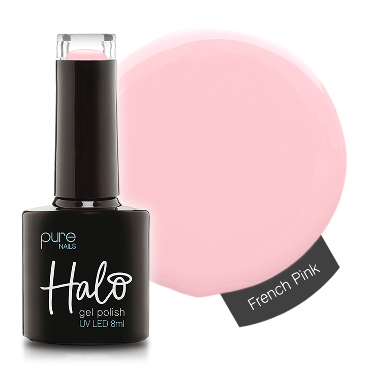 Product image of Pure Nails' Halo gel polish in shade 'French Pink'