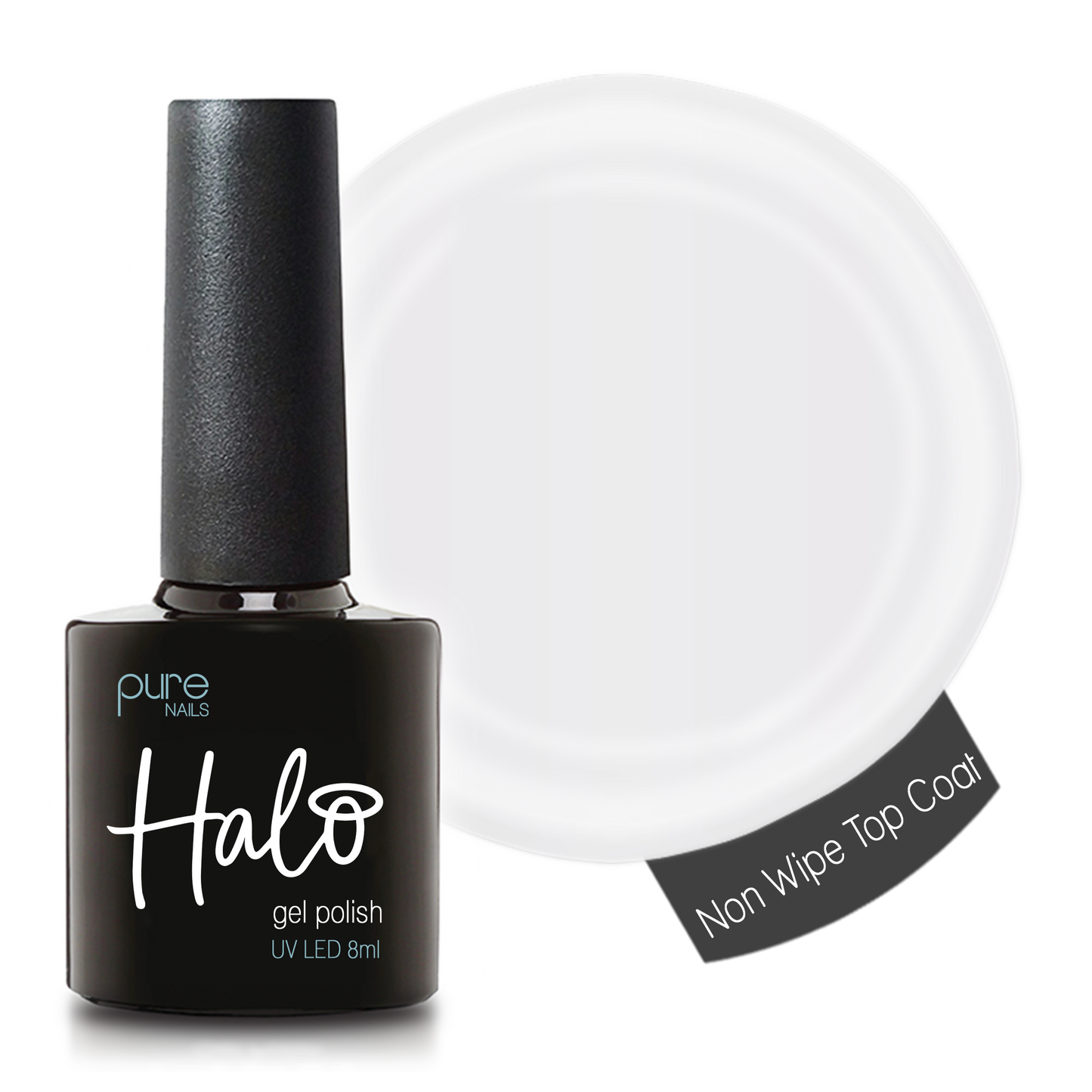 Halo Gel Polish Top Coat (Non Wipe)