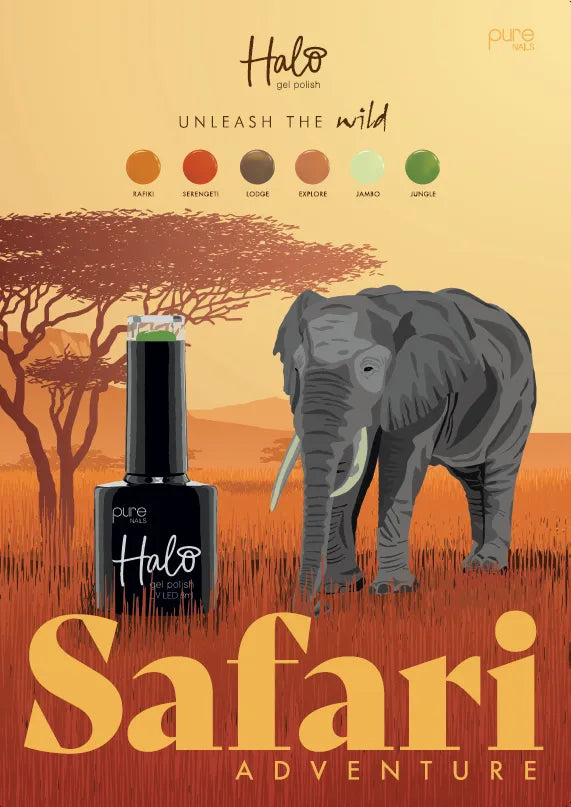 Gel Polish Collection - Safari Adventure by Halo