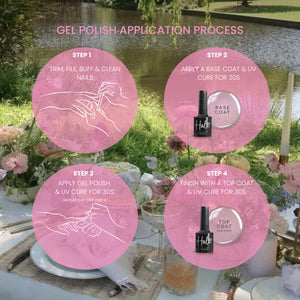 Halo Gel Polish 8ml Sweet Pea