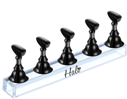 Halo Nail Practice Stand - Black