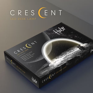 Halo Crescent LED Table Lamp