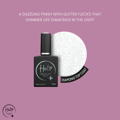 Halo Gel Polish Plus - Diamond Top Coat