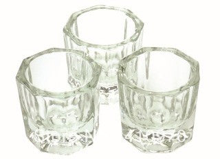Glass Dappen Dish Clear