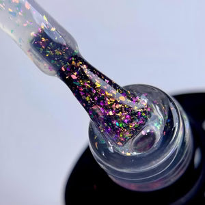 Halo Gel Polish Top Coat - Fairy Dust Glitter
