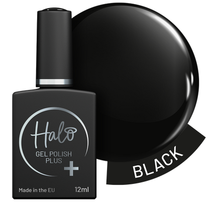 Halo Gel Polish Plus - Black