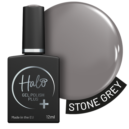 Halo Gel Polish Plus - Stone Grey