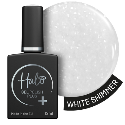 Halo Gel Polish Plus - White Shimmer