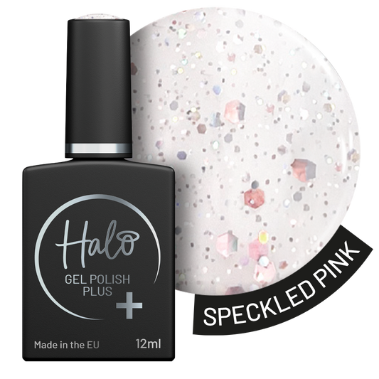 Halo Gel Polish Plus - Speckled Pink