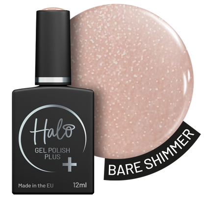 Halo Gel Polish Plus - Bare Shimmer