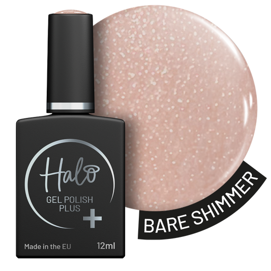 Halo Gel Polish Plus - Bare Shimmer