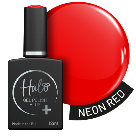 Halo Gel Polish Plus - Neon Red