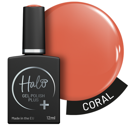 Halo Gel Polish Plus - Coral