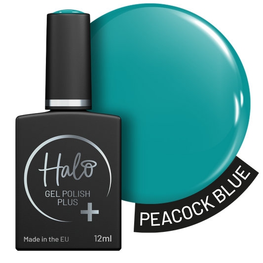 Halo Gel Polish Plus - Peacock Blue