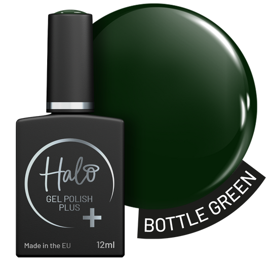 Halo Gel Polish Plus - Bottle Green