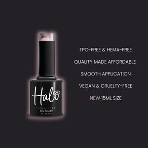 Halo Gel Polish Black