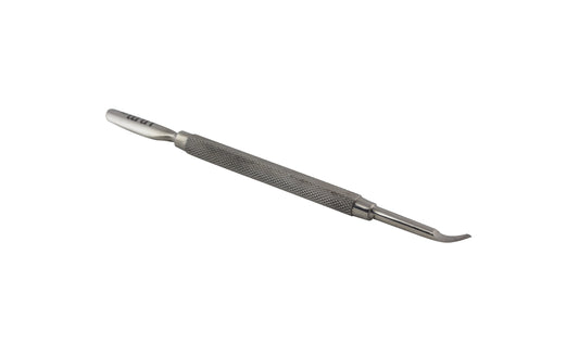 INM Cuticle Pusher/Scraper Stainless Steel