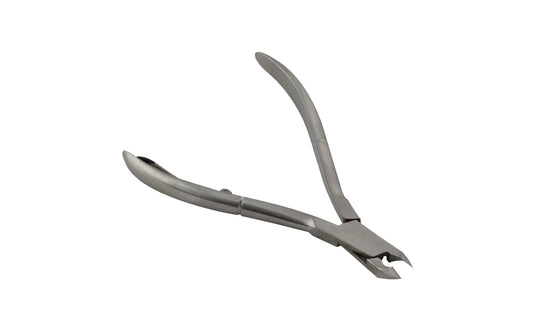 Cuticle Nipper S/Steel Single Spring 1/2 jaw