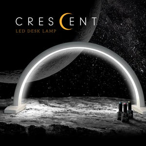 Halo Crescent LED Table Lamp