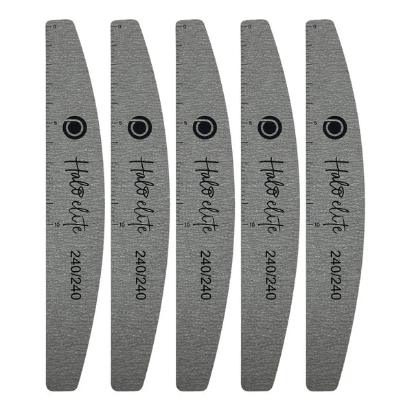 Halo Elite Half-Moon Zebra File 240/240