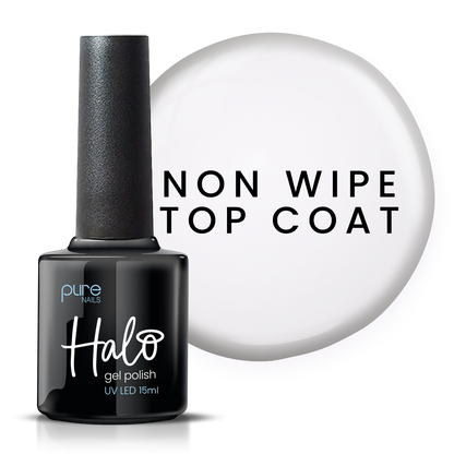 Halo Gel Polish Top Coat (Non Wipe)