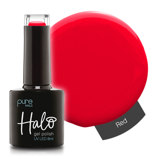 Product image of Pure Nails' Halo gel nail polish in shade 'Red'