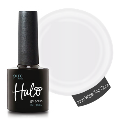 Halo Gel Polish Top Coat (Non Wipe)