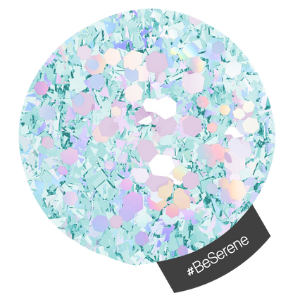Halo Create - Multi Hex Glitter 1g