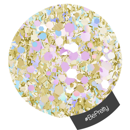 Halo Create - Multi Hex Glitter 1g
