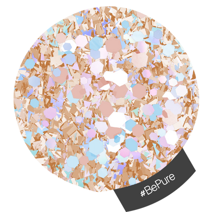 Halo Create - Multi Hex Glitter 1g