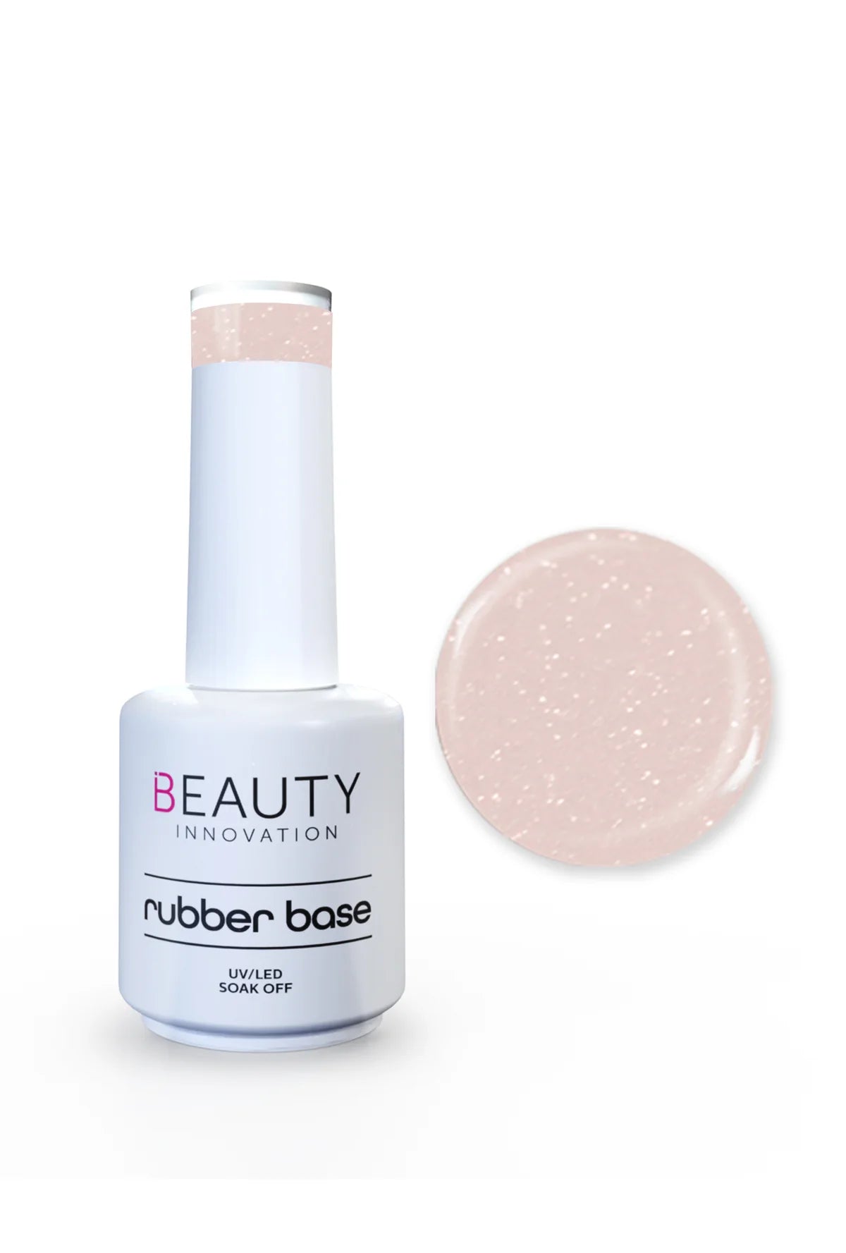 BI Rubber Base - Nude Glitz