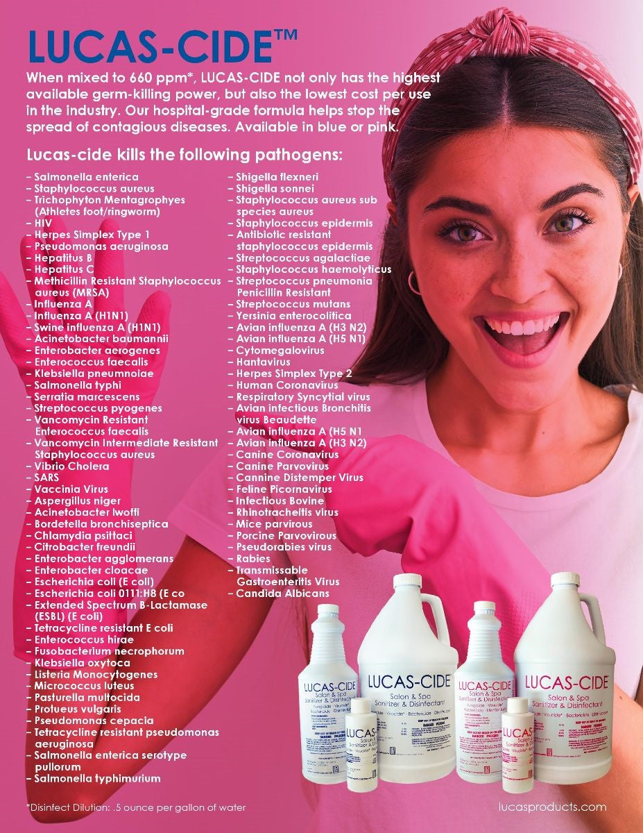 Lucas-cide Salon & Spa Disinfectant