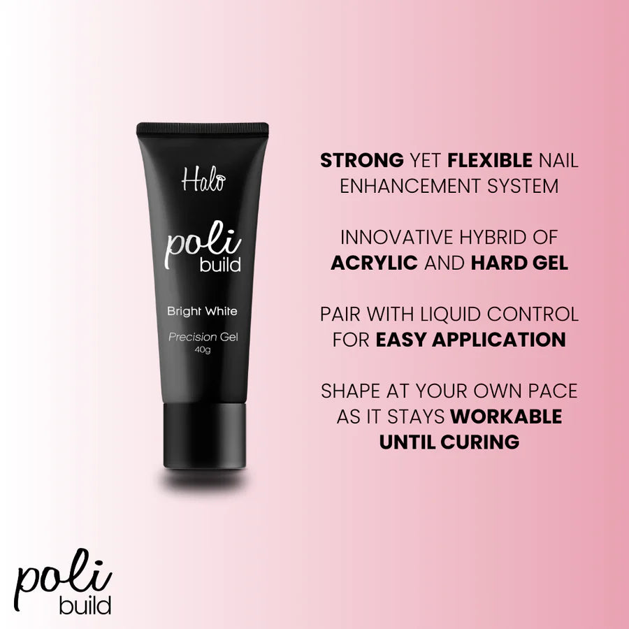 Halo Polibuild - Bright White 40g