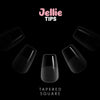 Halo Jellie Nail Tips - Tapered Square