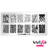 Whats Up Nails - Stamping Plate - Texture Me Nature