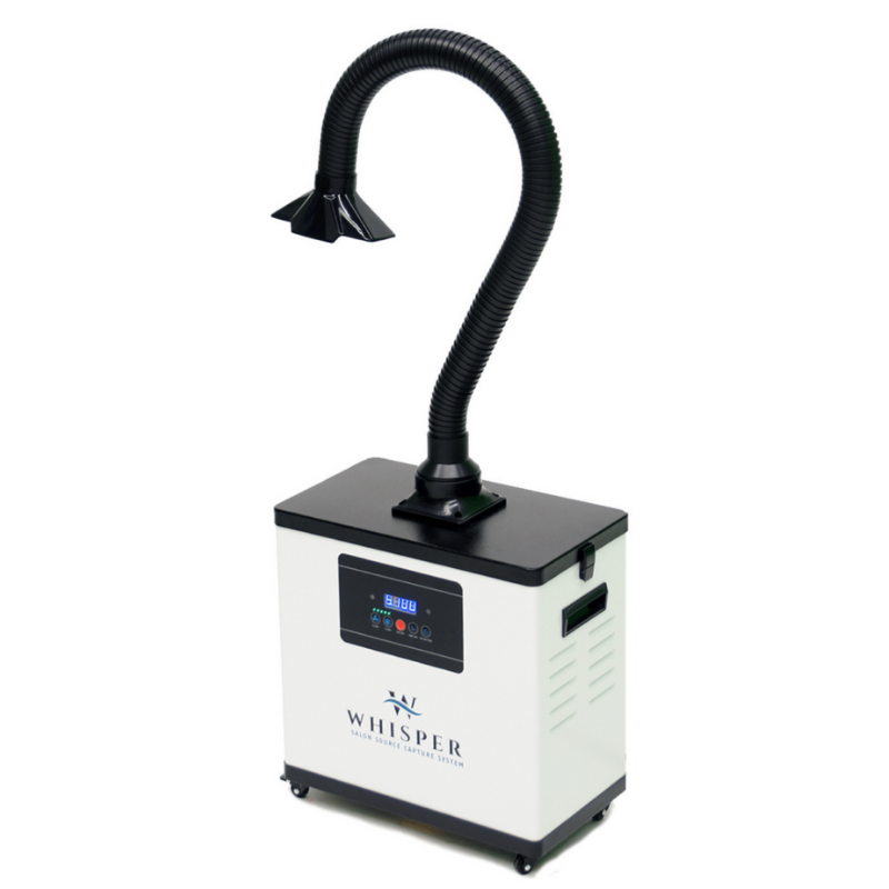 Aerovex Whisper Salon Cap. System - single outlet