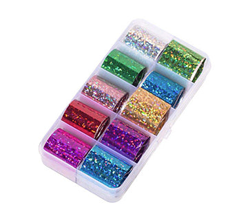NailDo Nail Art Transfer Foils x 10