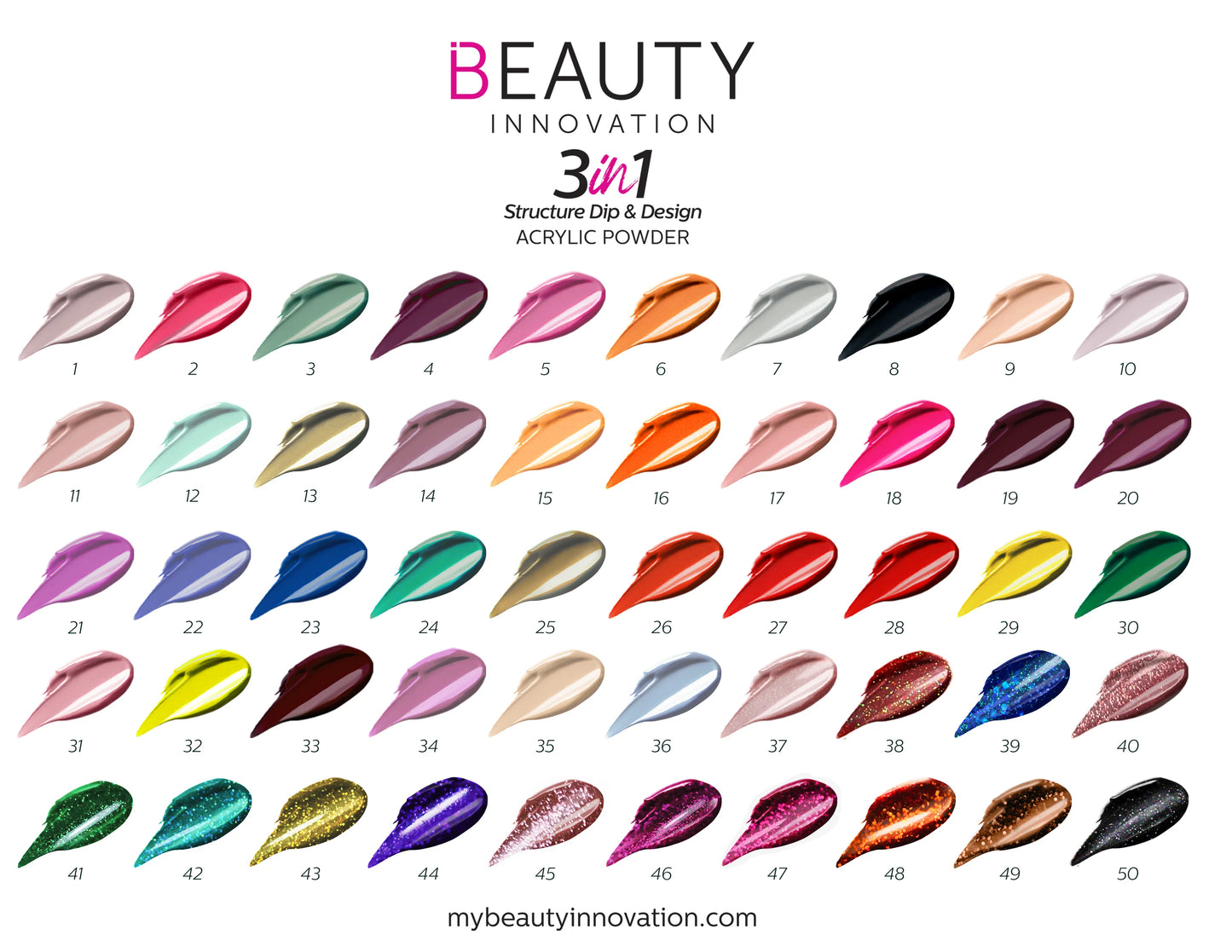 BI 3 in 1 Acrylic Powder - #21