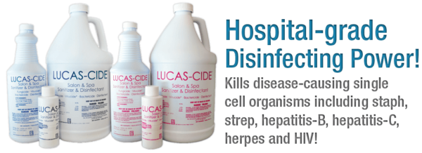 Lucas-cide Salon & Spa Disinfectant