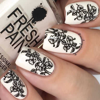 Whats Up Nails - Stamping Plate - Nature's Beauty Garden