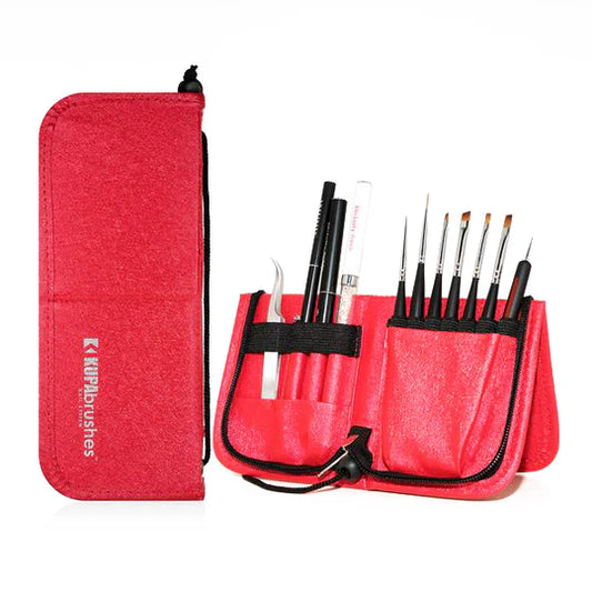 Kupa Brushes Nail Case Complete with Brushes