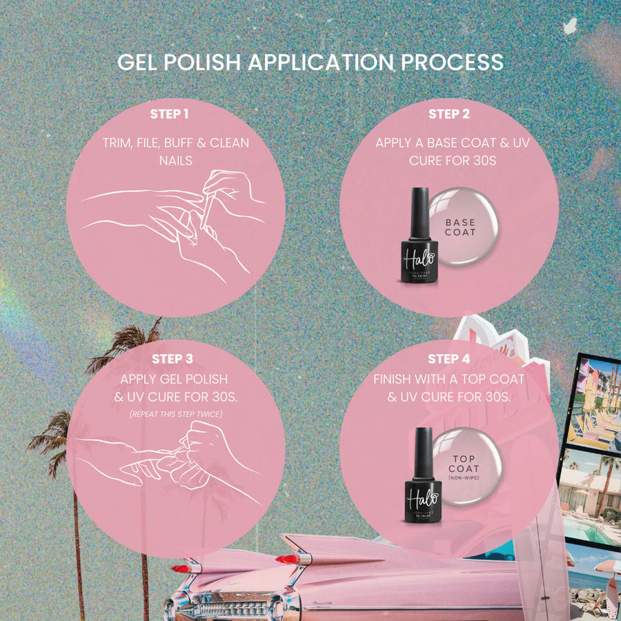 Halo Gel Polish West Coast - Full collection