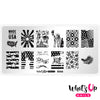 Whats Up Nails - Stamping Plate - Slice of Americana