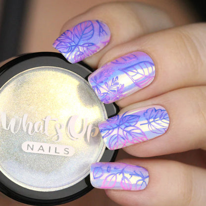 Whats Up Nails - Stamping Plate - Leaves Are Fall-ing