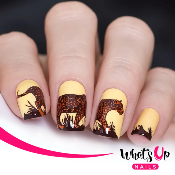 Whats Up Nails - Stamping Plate - Amazonian Cuddlers