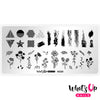 Whats Up Nails - Stamping Plate - Floralize Your Texture
