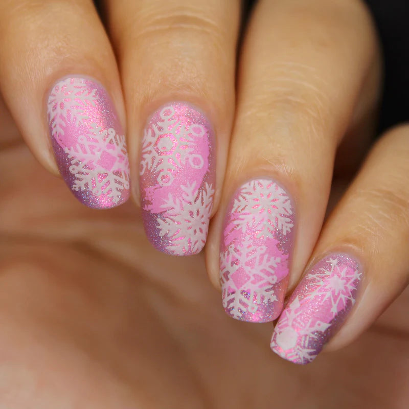 Whats Up Nails - Stamping Plate - Back to Flurality